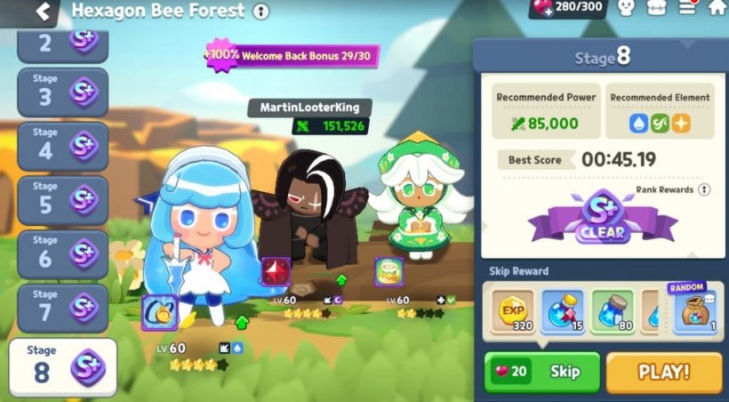 hexagon bee forest in crtoa