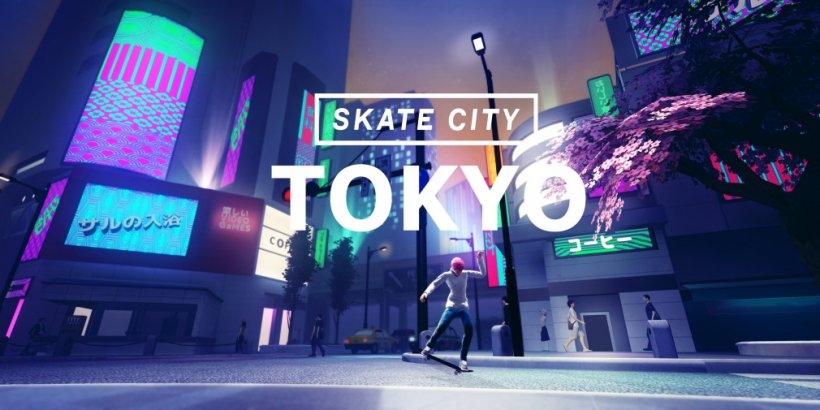 Skate City is introducing the lively city of Tokyo in a major update coming soon to Apple Arcade