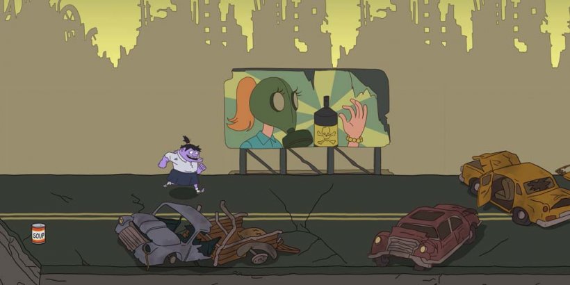 60 Seconds! Souper Scavenger lets you hoard cans of soup while dodging post-apocalyptic mutations across an endless runner