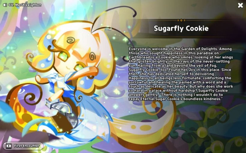 sugarfly cookie's story in cookie run kingdom
