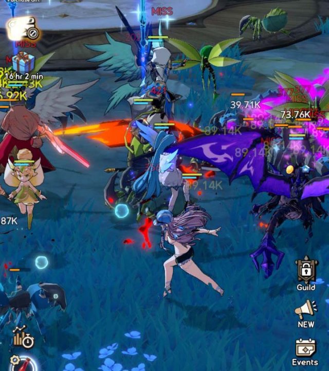 a group of warriors fighting enemies in a field