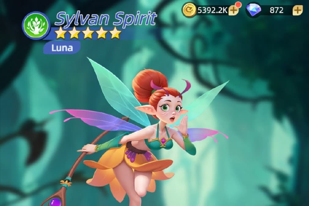 sylvan spirit luna portrait