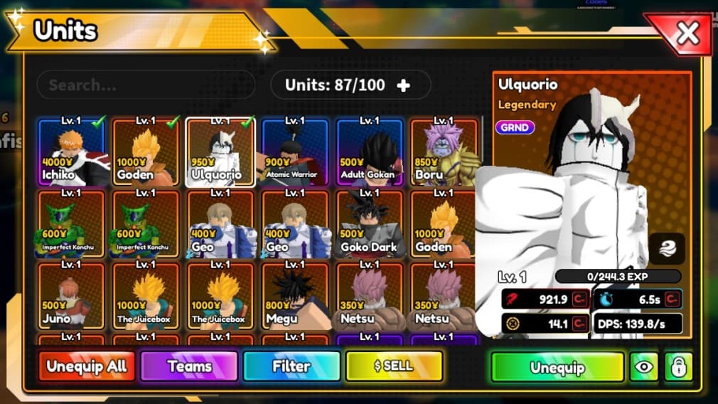 ulquiorio in anime royale