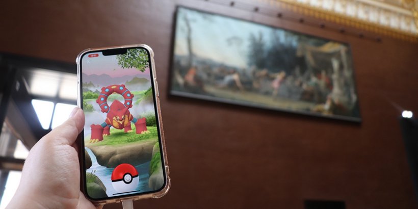 Catching a Volcanion at the Lourve