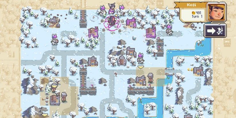 skeletons attacking a snowy village