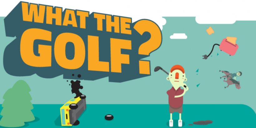 What the Golf? is a silly physics-based golf parody for Apple Arcade 
